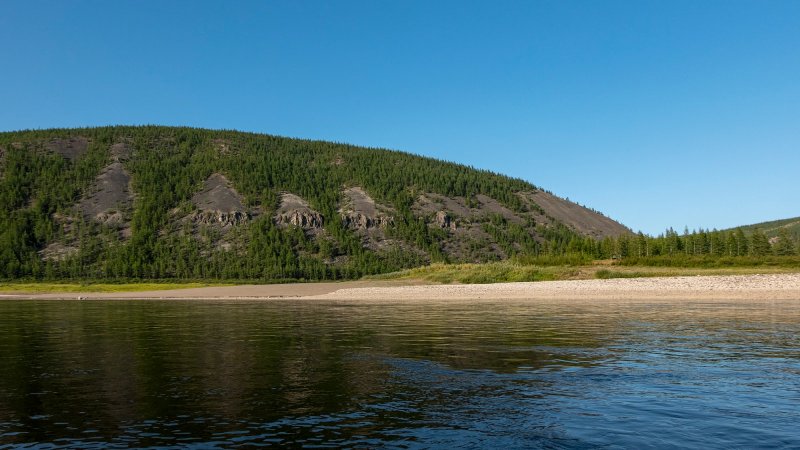 Река Анабар Якутия