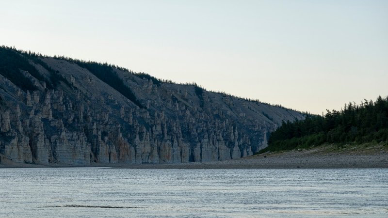 Скалы реки Котуй