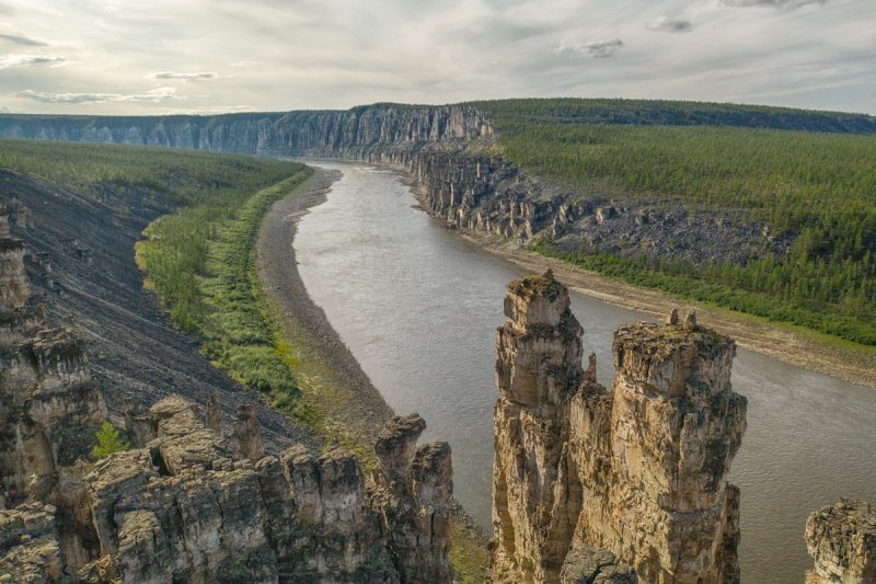Река Илья Анабарское плато