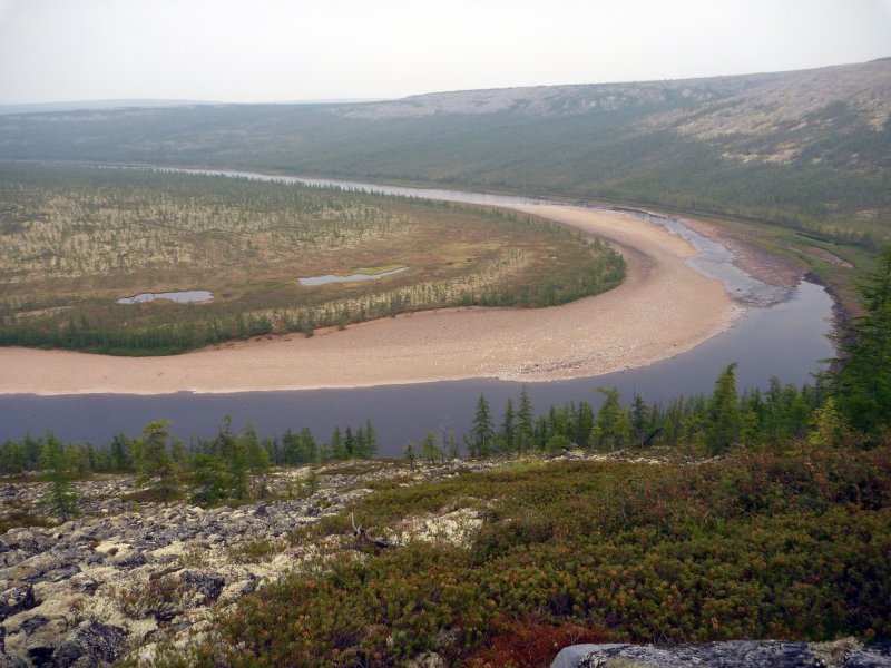 Исток реки Котуй