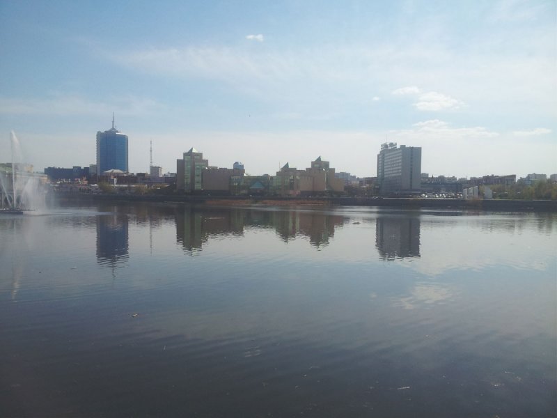 Река Миас Челябинск