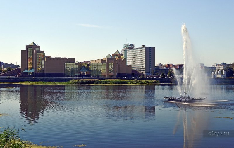 Челябинск фонтан на Миассе