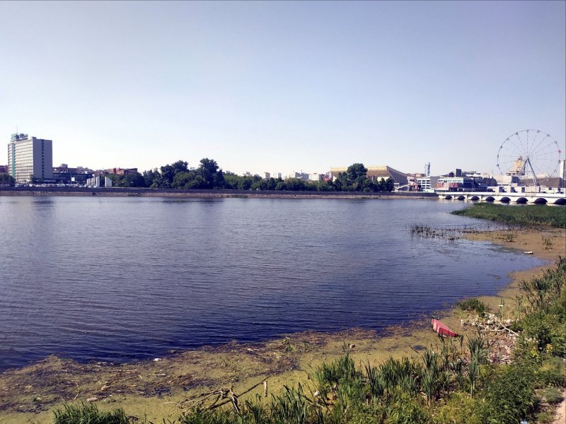 Набережная реки Миасс Челябинск