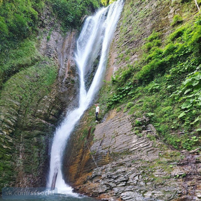 Змейковские водопады Краснодарский край