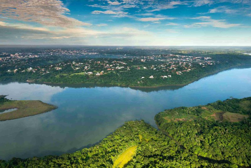 Парагвай река Устье