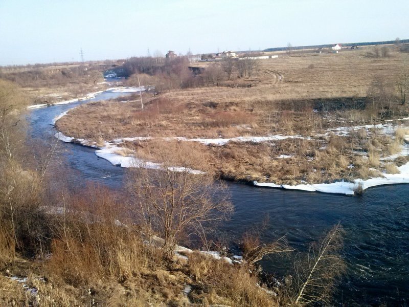 Река Ижора Коммунар