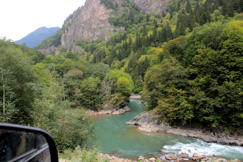 Река Лаба Кавказ