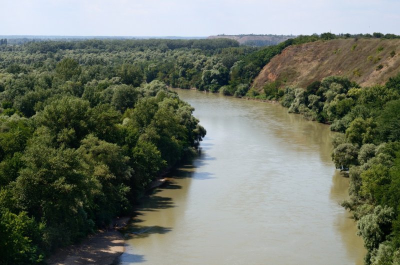 Река Кубань Усть Лабинск