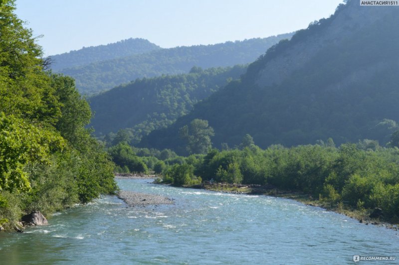 Горная река Лаба