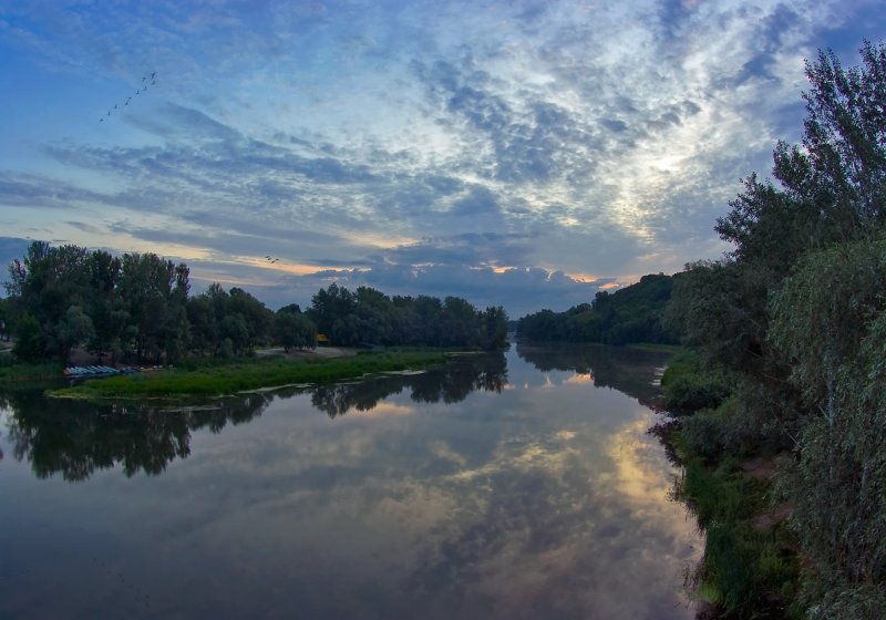 Северский Донец река сплав