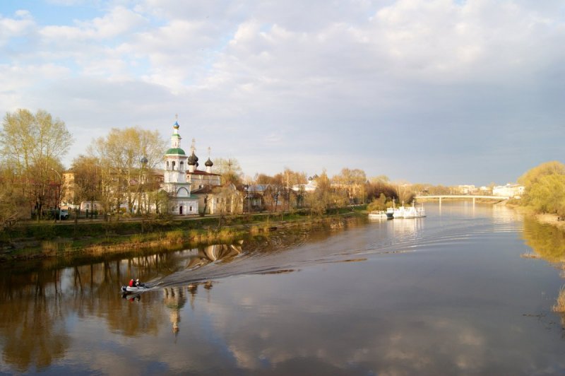 Вологда река Вологда