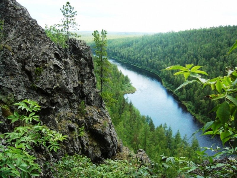 Река Лозьва Урал