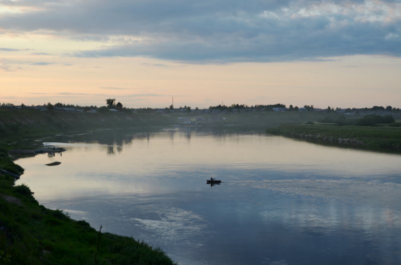 Река Северная Двина Архангельской области