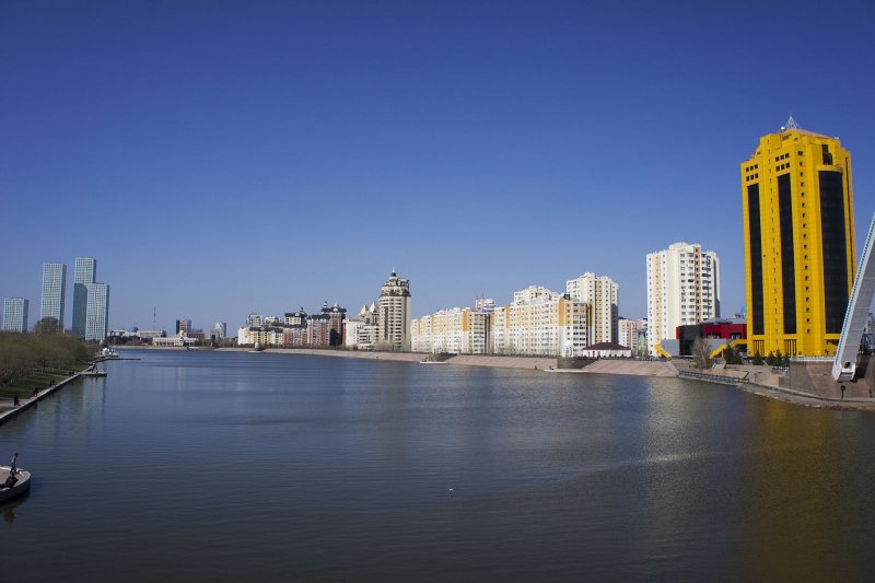 Река Ишим Астана