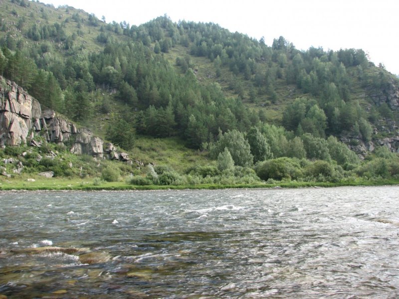 Усть Кан, Чарыш река