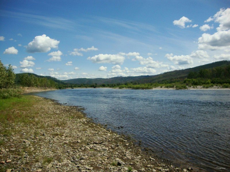 Река Ингода Забайкальский край Улетовский район верховья