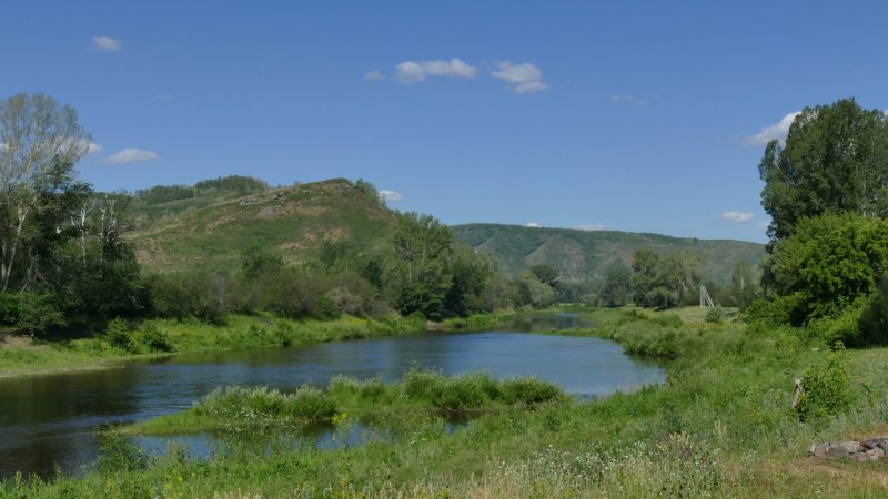 Скала Яманташ на реке Сакмара