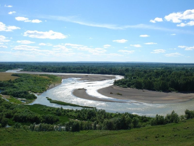 Киселёвск река кия