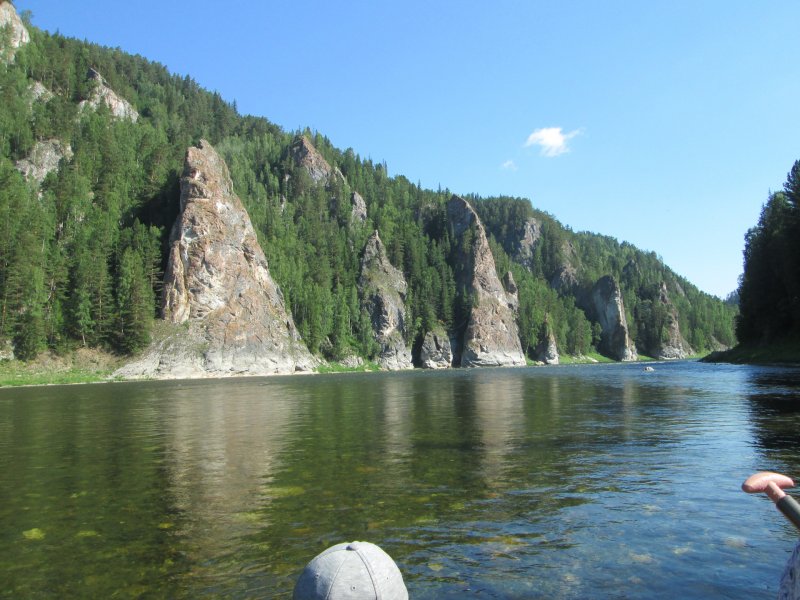 Река кия Мариинска Кемеровской области