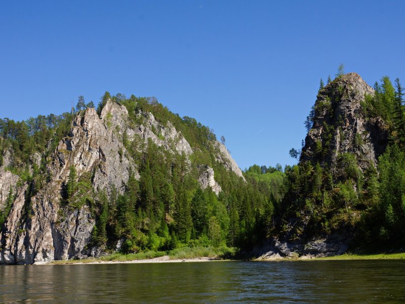 Кия река Кемеровской