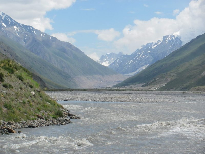 Западный Кавказ Верховье реки Цице
