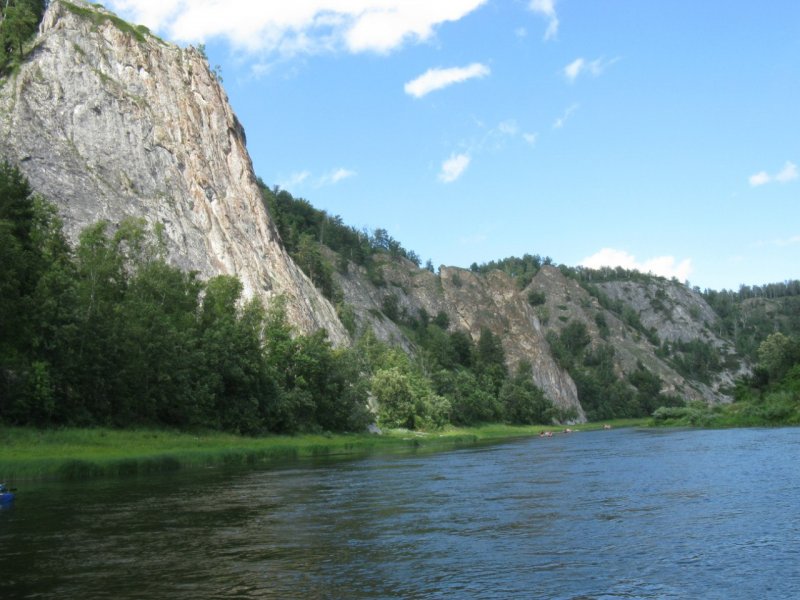 Река Зилим Башкортостан скала Акташ