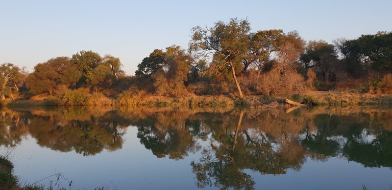 Дельта реки Окаванго в Ботсване