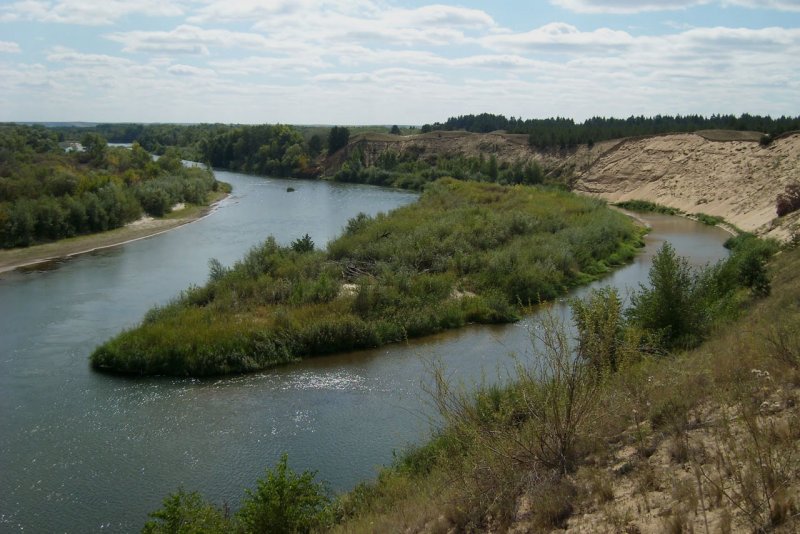 Волгоград река Медведица