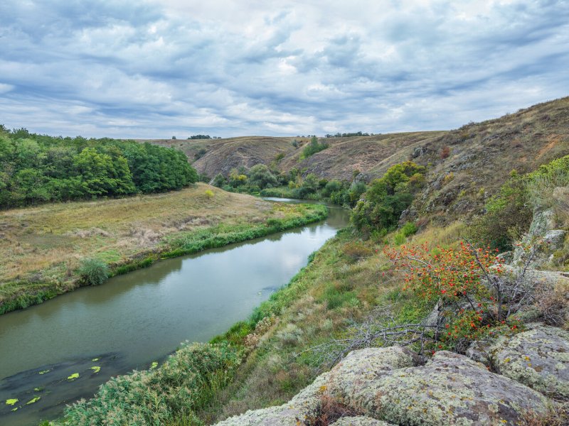 Донбасс реки Кальмиус