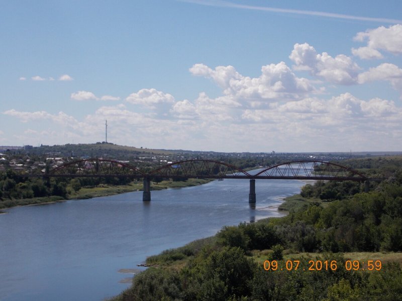 Река Калитва в Ростовской области