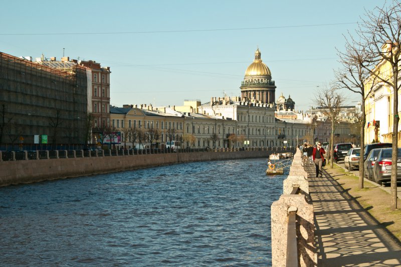 Река мойка Санкт-Петербург 19 век