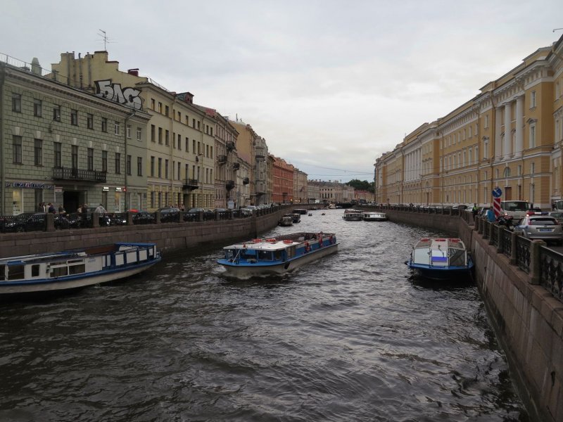 Река мойка Санкт-Петербург чудной лед