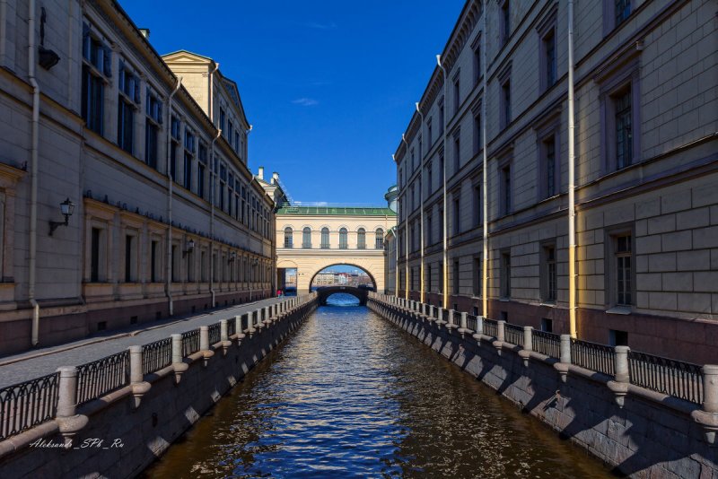 Берег реки мойки Санкт Петербург