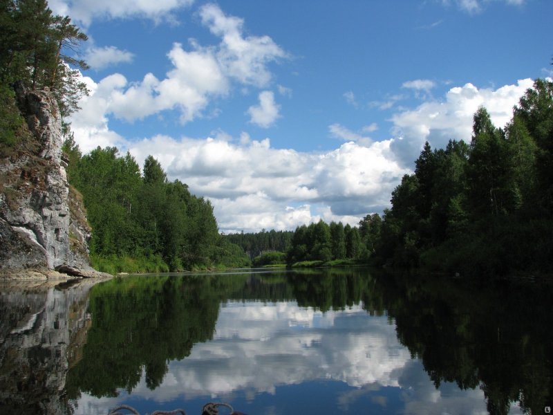 Река Нейва Алапаевск