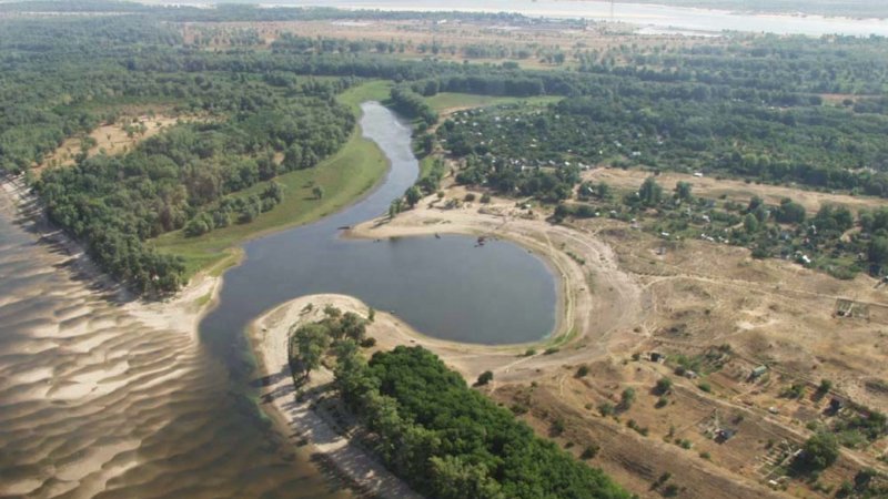 Река Ахтуба Волго-Ахтубинская Пойма