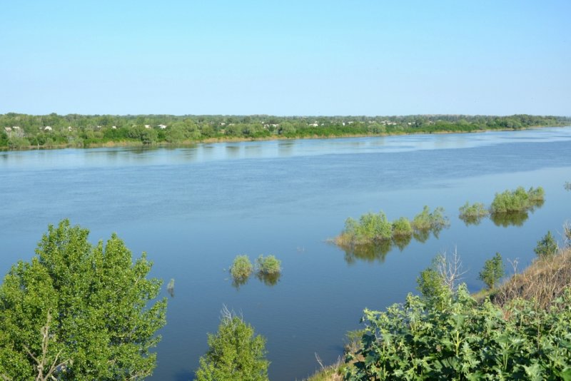 Берег реки Ахтуба