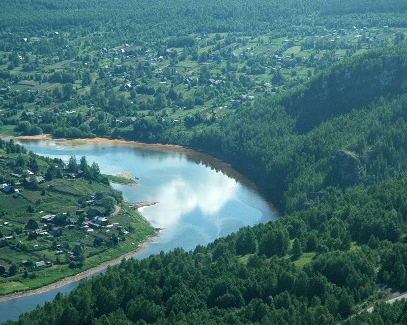 Река Косьва платина