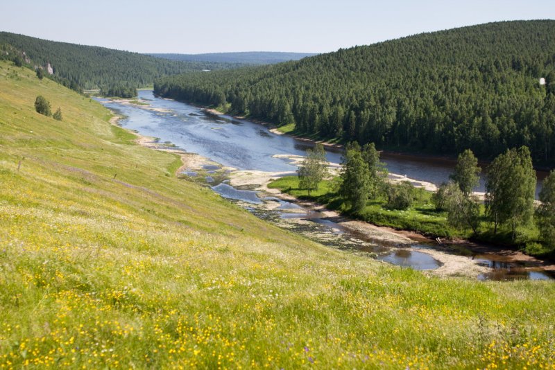 Косьва река Пермский