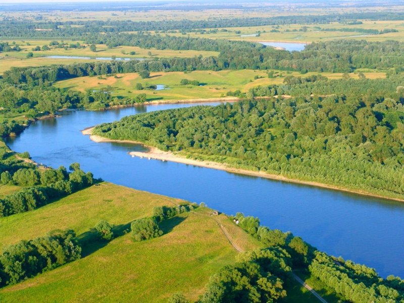 Берег реки десны Брянск