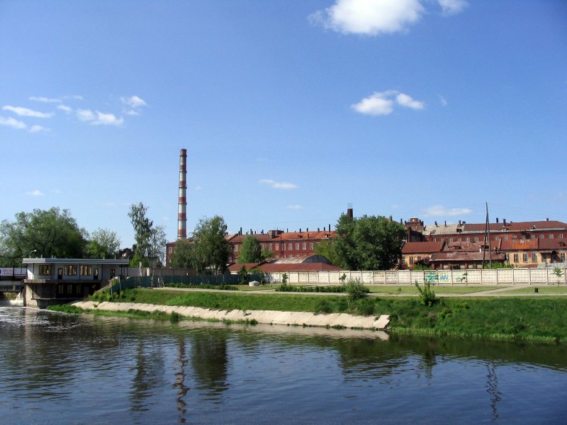 Набережная серебряный город Иваново