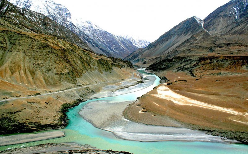 Река инд по территории Кашмира