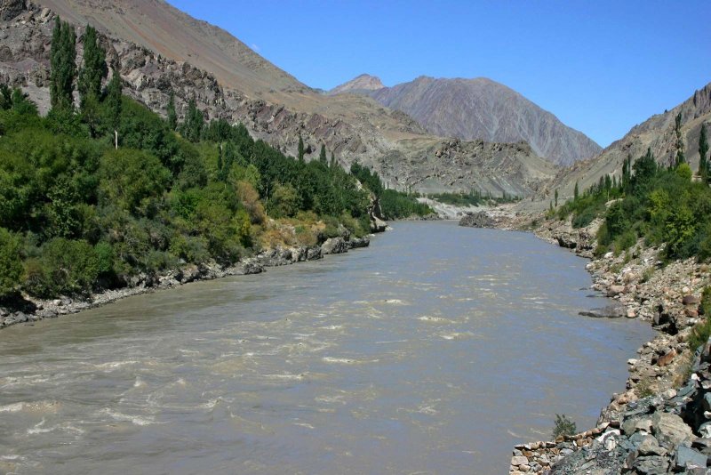 Река инд Таджикистан