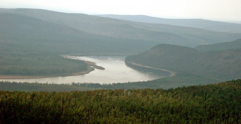 Река Алдан Томпонского района