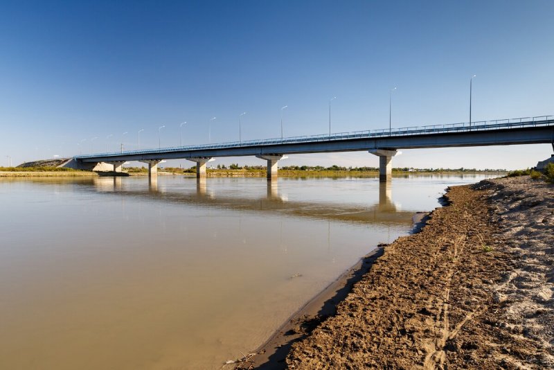 Сырдарья мост Казахстан Чимкент