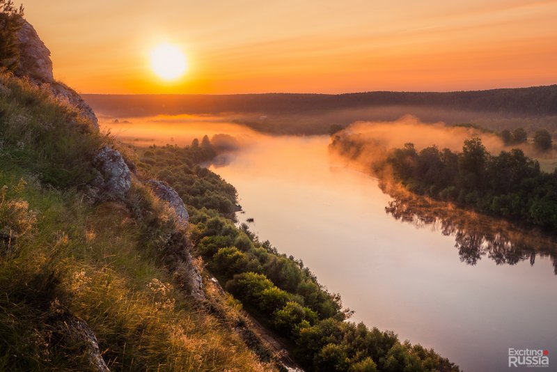 Природа реки Сылва Пермский