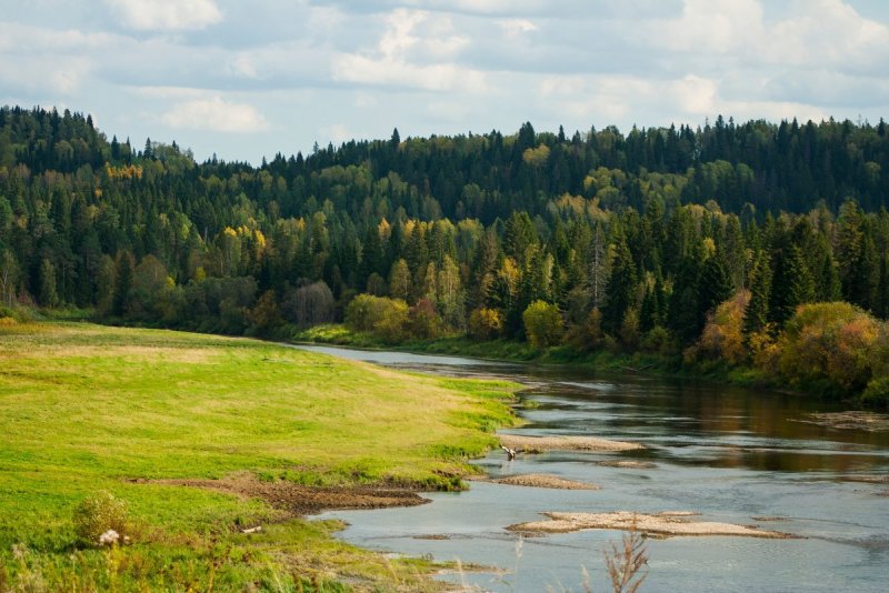 Река Сильва Пермь
