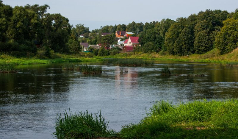 Москва река Можайск