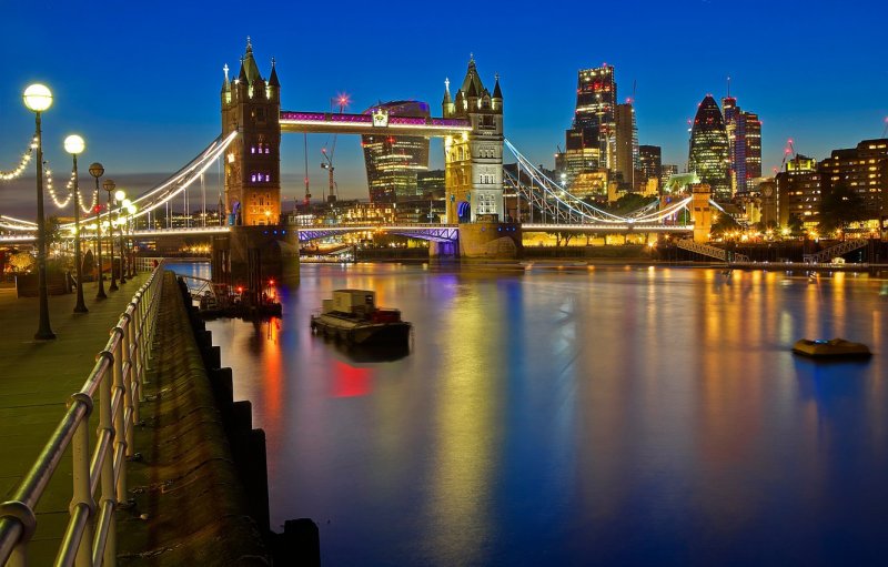 Темза Лондон река Великобритания город