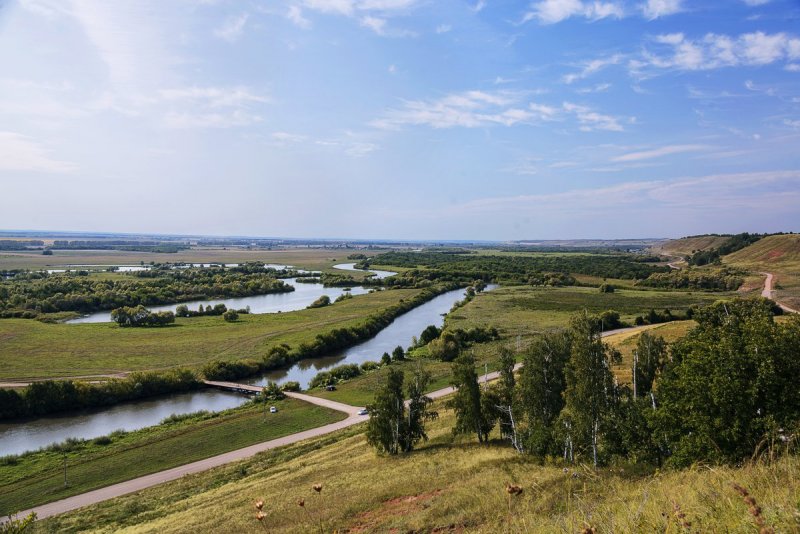 Река ИК Октябрьский Башкортостан
