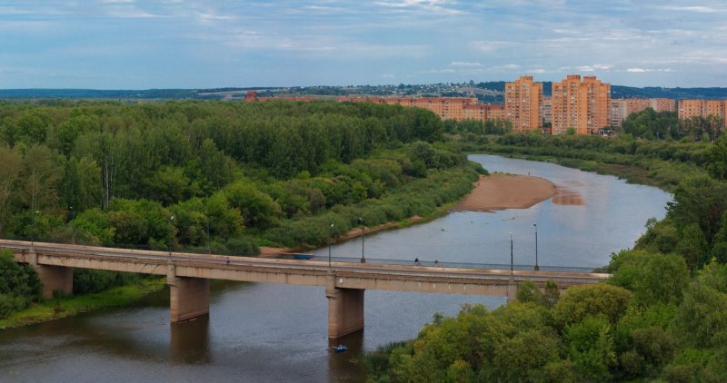Река Чепца Кировская область